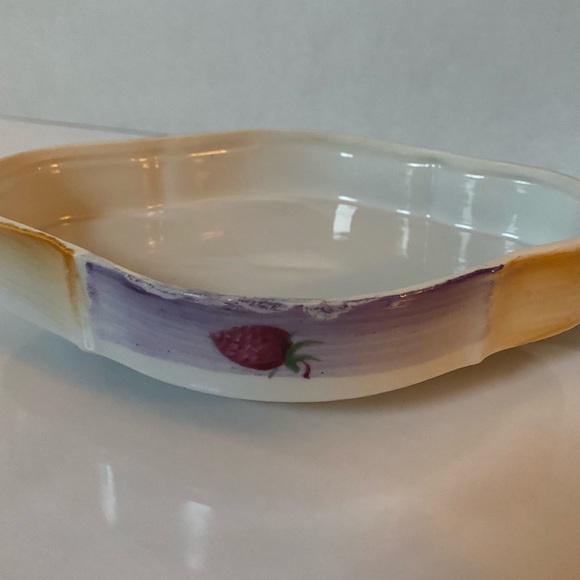 Thames Vintage Fruit Themed Covered Trinket Dish - Picture 10 of 13